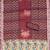 Sainoor multi colour organza printed dress material with dupatta for women