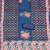 Organza printed multi colour dress material for women with dupatta