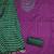 Violet cotton sequin work dress material with dupatta for women
