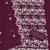 Purple georgette embroidery dress material with dupatta for women