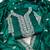 Women green chanderi cotton embroidered unstitched dress material with dupatta