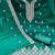 Women green chanderi cotton embroidered unstitched dress material with dupatta