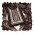 Women brown georgette embroidered unstitched dress material with dupatta