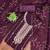 Women purple georgette sequin work unstitched dress material with dupatta