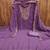 Women lavender georgette sequin work unstitched dress material with dupatta