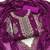 Women purple georgette embroidered unstitched dress material with dupatta