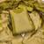 Women green simmer silk woven unstitched dress material with dupatta