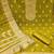 Women green simmer silk woven unstitched dress material with dupatta