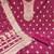 Women magenta simmer silk woven unstitched dress material with dupatta