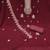 Women maroon georgette embroidered unstitched dress material with dupatta