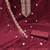 Women maroon twill net embroidered unstitched dress material with dupatta