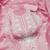 Women baby pink chanderi cotton embroidered unstitched dress material with dupatta