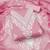 Women baby pink chanderi cotton embroidered unstitched dress material with dupatta