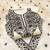 Women cream chanderi cotton embroidered unstitched dress material with dupatta