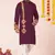 Wine pure rayon navratri special premium designer kurta pyjama