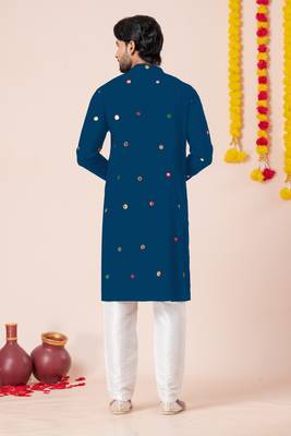 Rama pure rayon navratri special premium designer kurta pyjama 3