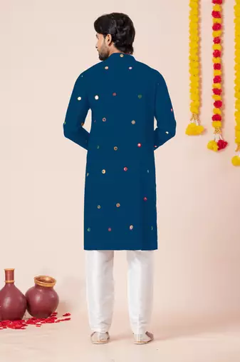 Rama pure rayon navratri special premium designer kurta pyjama