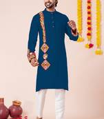 Rama pure rayon navratri special premium designer kurta pyjama