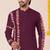 Wine pure rayon navratri special premium designer kurta pyjama