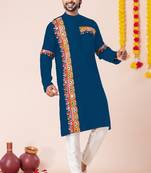 Rama pure rayon navratri special premium designer kurta pyjama