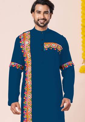 Rama pure rayon navratri special premium designer kurta pyjama 2