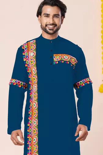 Rama pure rayon navratri special premium designer kurta pyjama