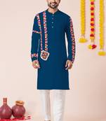 Rama pure rayon navratri special premium designer kurta pyjama