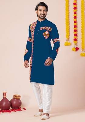 Rama pure rayon navratri special premium designer kurta pyjama 2