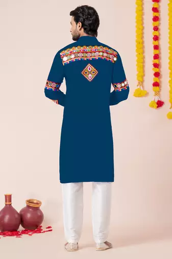Rama pure rayon navratri special premium designer kurta pyjama