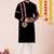 Black pure rayon navratri special premium designer kurta pyjama