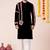 Black pure rayon navratri special premium designer kurta pyjama