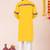 Yellow pure rayon navratri special premium designer kurta pyjama