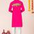 Pink pure rayon navratri special premium designer kurta pyjama