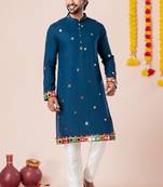 Rama pure rayon navratri special premium designer kurta pyjama