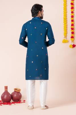 Rama pure rayon navratri special premium designer kurta pyjama 3