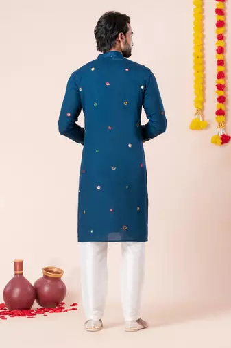 Rama pure rayon navratri special premium designer kurta pyjama