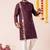 Wine pure rayon navratri special premium designer kurta pyjama