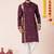 Wine pure rayon navratri special premium designer kurta pyjama