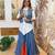 Beautiful Embroidery work Pure Cotton Fabric Full Stitched with Shirt Palazzo Set