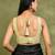 Amodini Designer Studio Golden Pearl Cutdana Sleeveless Padded Blouse