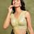 Amodini Designer Studio Golden Pearl Cutdana Sleeveless Padded Blouse