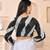 Amodini Designer Studio Silver & Black Cutdana Sequined Padded Blouse