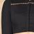 Black Pure Cotton Collared Neck Readymade Blouse