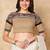 Beige Kalamkari Pure Cotton Readymade Blouse