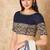 Blue Kalamkari Pure Cotton Readymade Blouse