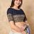 Blue Kalamkari Pure Cotton Readymade Blouse