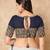 Blue Kalamkari Pure Cotton Readymade Blouse