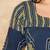 Blue Hand Block Printed Ajrakh Pure Cotton Readymade blouse