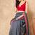 Red Pure Cotton Sleeveless Readymade Blouse