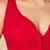 Red Pure Cotton Sleeveless Readymade Blouse